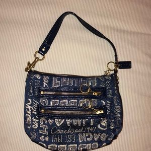 Blue Coach Purse, Great Condition